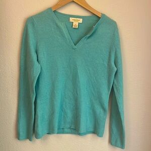 Blue Cashmere Sweater size M